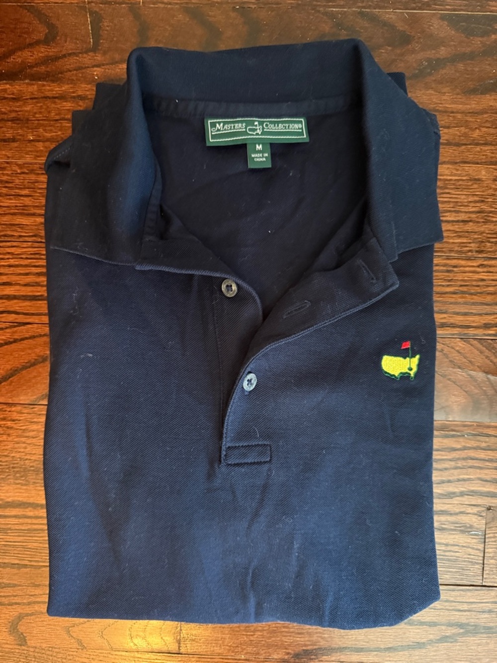Master's Navy Polo with Master's logo